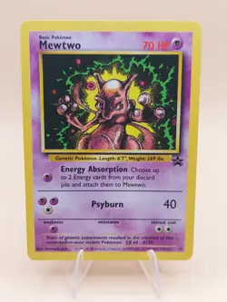 Mewtwo Pokemon Black Star Promo #14 WOTC 2000 - Image 1