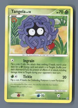 Tangela 78/100 Common Stormfront Pokemon Near Mint - Image 1