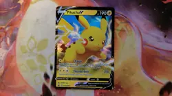Pikachu V 043/185 Vivid Voltage- NM Ultra Rare Full Art Pokemon TCG Card - Image 1