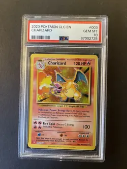2023 Pokemon CLC EN Charizard #003 PSA 10 Gem Mint - Image 1