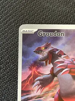 The Pokemon Company Groudon 199/182 SV04 Paradox Rift IR Holo Full Art ENG - Image 2