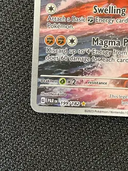 The Pokemon Company Groudon 199/182 SV04 Paradox Rift IR Holo Full Art ENG - Image 5