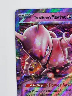 Team Rocket's Mewtwo ex 216 Pokemon TCG Scarlet & Violet Promo Holo NM - Image 3