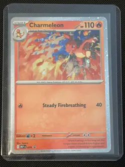 Charmeleon MEP 079 - NM Pokemon Mega Evolution Chaos Rising Holo Promo - Image 1