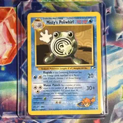 Wizards of the Coast Pokemon TCG Misty's Poliwhirl 053/132 Gym Heroes EN 1999 - Image 1