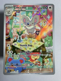 Cinccino 183/162 Sv05: Temporal Forces Holo Pokemon - Image 1