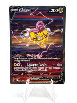 Pokemon Raikou V Galarian Gallery Ultra Rare Crown Zenith GG41/GG70 - Image 1
