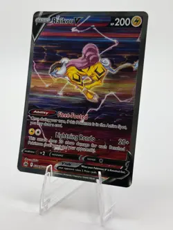 Pokemon Raikou V Galarian Gallery Ultra Rare Crown Zenith GG41/GG70 - Image 2