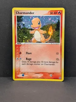 Charmander 113/112 Firered & Leafgreen Holo Secret Rare Pokemon TCG Charizard NM - Image 1