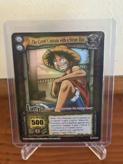 One piece the quest begins 2005 FOIL Luffy CH047 Thegreatcaptain withthestrawhat - Image 1