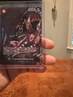 One Piece St. Topman Warcury OP13-089 Alt Art SP Rare Foil - Image 2