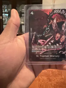 One Piece St. Topman Warcury OP13-089 Alt Art SP Rare Foil - Image 3