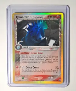Pokemon Tyranitar Delta Species Reverse Holo Ultra Rare 16/113 HP - Image 1