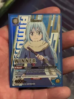Union Arena Winner Rimuru UEPR/TSK-1-012 That Time I Got Reincarnated As A Slime - Image 1