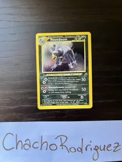 Houndoom - 4/75 - Pokemon TCG - Neo Revelations 1st Edition Holo - Image 2