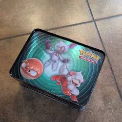 Pokemon Collectors Chest Winter 2022 Lunch Box Tin Dialga & Palkia - TIN ONLY - Image 2
