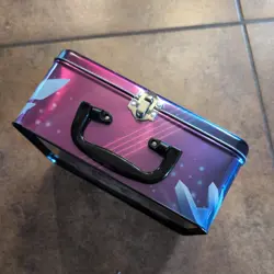Pokemon Collectors Chest Winter 2022 Lunch Box Tin Dialga & Palkia - TIN ONLY - Image 3