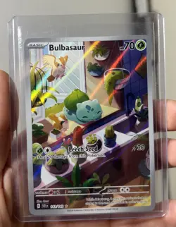 Pokemon TCG Bulbasaur 143/142 Sv07: Stellar Crown Holo - Image 1