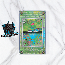 Pokemon 151 Ivysaur IR 167 Custom Display Case Extended Artwork - Image 2