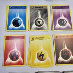 Pokemon Lot of Two Tins (Empty) & 200 Energy Cards 2016 & 2023 - Image 5