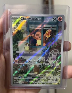 Pokemon TCG Charmander 044 Sv: Scarlet & Violet Promo Cards Holo - Image 1