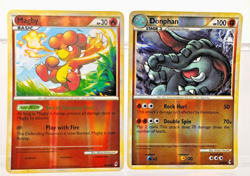 Magby 46/95 & Donphan 42/95-Call of Legends 2011-Uncommon Reverse Holo Pokemon - Image 1