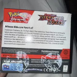 Destined Rivals Booster Box -Pokemon TCG - FACTORY SEALED - English - Image 3