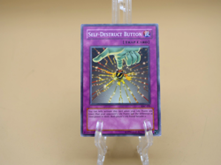 IOC-105 Self-Destruct Button Common NM Condition UNL Edition Yugioh Card - Image 1