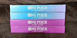 One Piece Card Game Illustration Box Vol.3 & Vol.4 Set Of 4 - Image 3