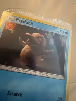 Pokemon TCG Psyduck SM199 Holo pokemon Rare M Card In-Store Ever Promo, Sealed - Image 3