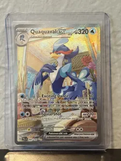 Quaquaval EX Sir 260/193 Sv02 Holo Special Illustration Paldea Evolved Rare Card - Image 1