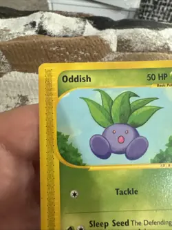 Pokemon TCG Oddish Expedition Card 122/165 Regular Common - Image 5