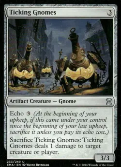 Ticking Gnomes 233/249 Eternal Masters MTG Magic the Gathering card - Image 1