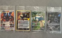 Pokemon TCG Promo Card Lot 4 Cards all in original packaging NM. - Image 1