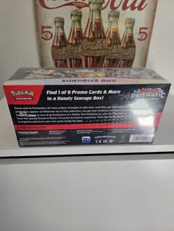 Pokemon TCG Scarlet & Violet Prismatic Evolutions Surprise Box Card Game New NIB - Image 3