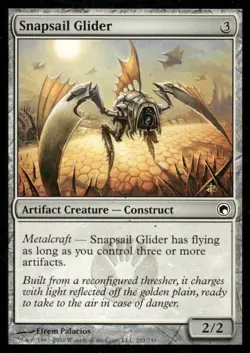 Snapsail Glider Scars of Mirrodin MTG Magic the gathering card - Image 1