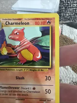 Charmeleon 24/102 Base Set Unlimited WOTC 1999 Pokemon Card - Image 2