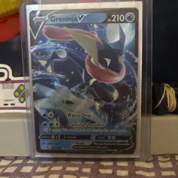 Pokemon TCG Greninja v Fusion Strike Full Art Ultra Rare Holo Card 073/264 - Image 1