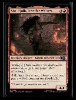 She-Hulk, Jennifer Walters 554 Marvel Super Heroes Magic: The Gathering NM - Image 1