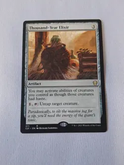 MTG Thousand-Year Elixir Commander 2021 - Image 1