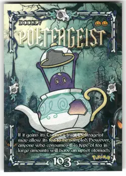 Polteageist #103- Cracked Ice Holo - Prisma Trick or Treat Cards - Pokemon - Image 1