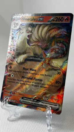 Ninetales EX 038/165 - 151 Scarlet & Violet Double Rare Pokemon TCG NM - Image 1