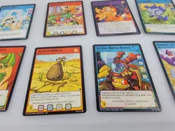 Neopets Trading Card Lot Of 8. Scorched, Illusen, Wand Of Ice, Jelly Aisha - Image 3
