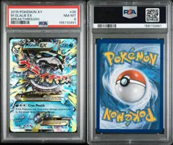 PSA 8 M Glalie EX 35/162 2015 Pokemon XY Breakthrough - Image 3