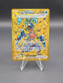 Pokemon TCG Garchomp EX 260/182 Paradox Rift Gold Secret Rare - Image 3
