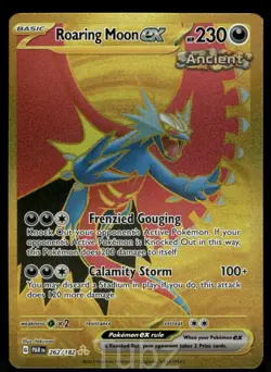 Roaring Moon ex 262/182 Hyper Rare Paradox Rift Pokemon Near Mint - Image 1