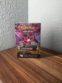 Pokemon TCG: Sword & Shield DARKNESS ABLAZE Build & Battle Kit Factory Sealed - Image 1