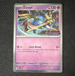 The Pokemon Company Zacian 015 Me: Mega Evolution Promo Holo 130HP Eng 2025 - Image 1