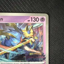 The Pokemon Company Zacian 015 Me: Mega Evolution Promo Holo 130HP Eng 2025 - Image 3
