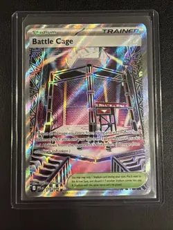 Battle Cage - 116/094 PFL 116/094 Pokemon ME02: Phantasmal Flames Ultra Rare ... - Image 1